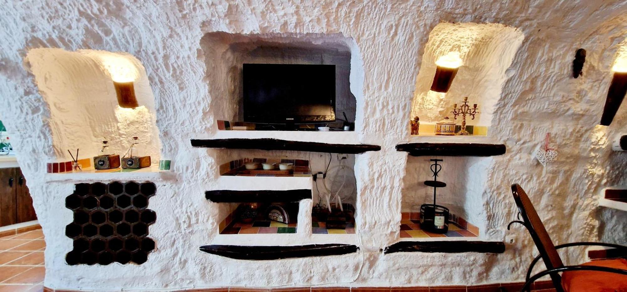 Casa Cueva Cascamorras "Capricho Andaluz" Baza Luaran gambar